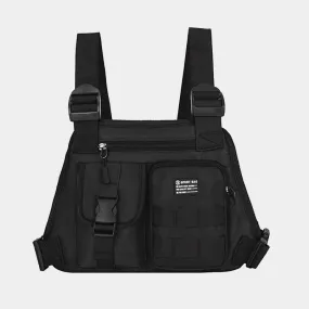 Black Chest Rig Bag