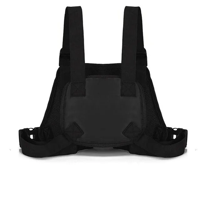 Black Chest Rig Bag