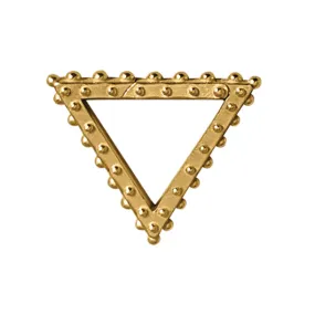 BOHEME SMALL TRIANGLE CLICKER Yellow Gold