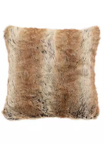 Chic Living Natural Husky Faux Fur 50 x 50cm Cushion Cover | Kaleidoscope