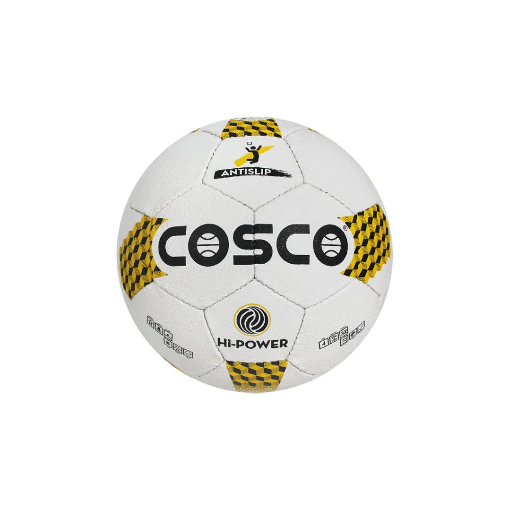 Cosco Hi-Power Volleyball (Wht/Yellow)