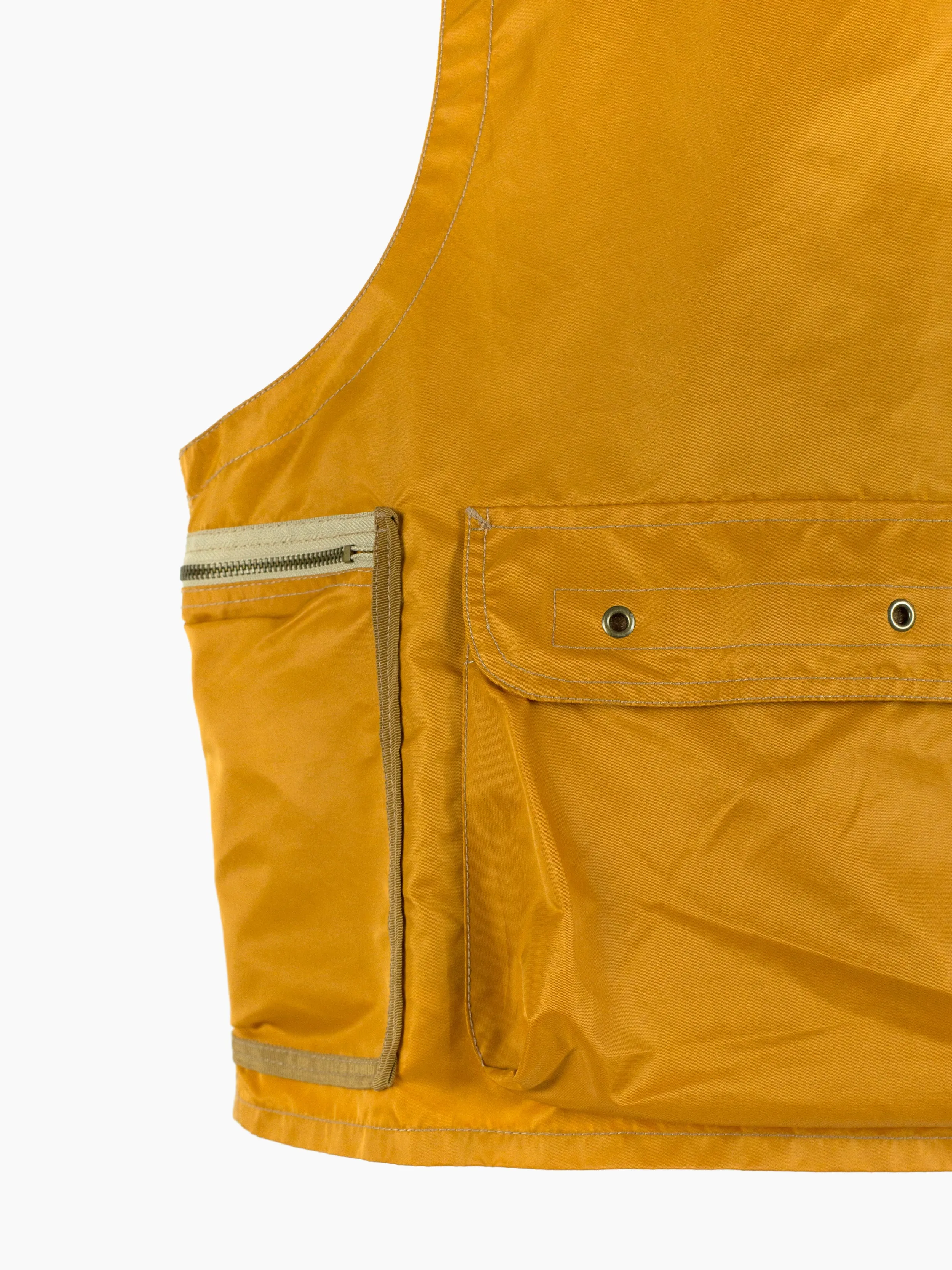 Dézert 90s Mustard Nylon Fishing Vest