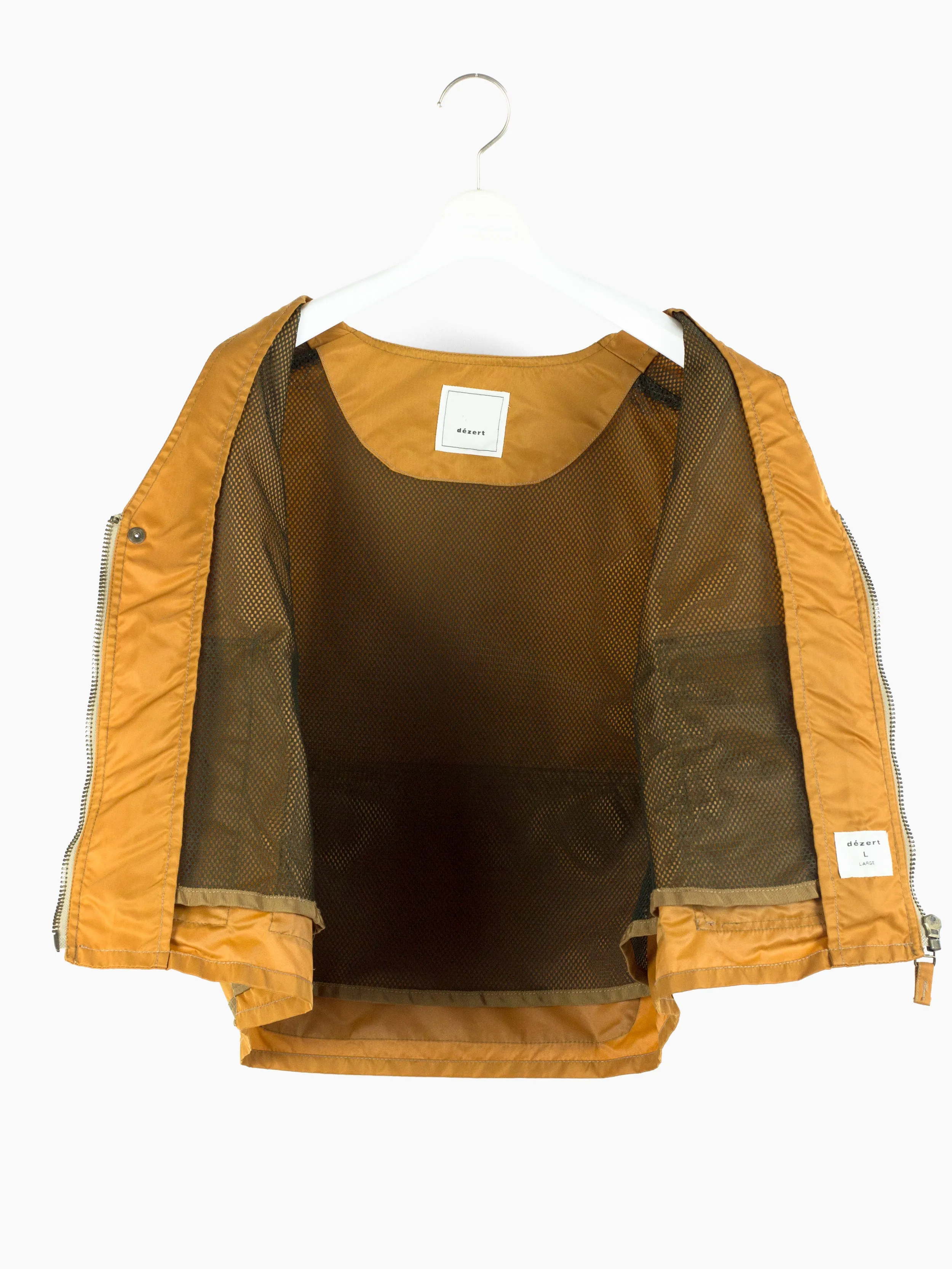 Dézert 90s Mustard Nylon Fishing Vest