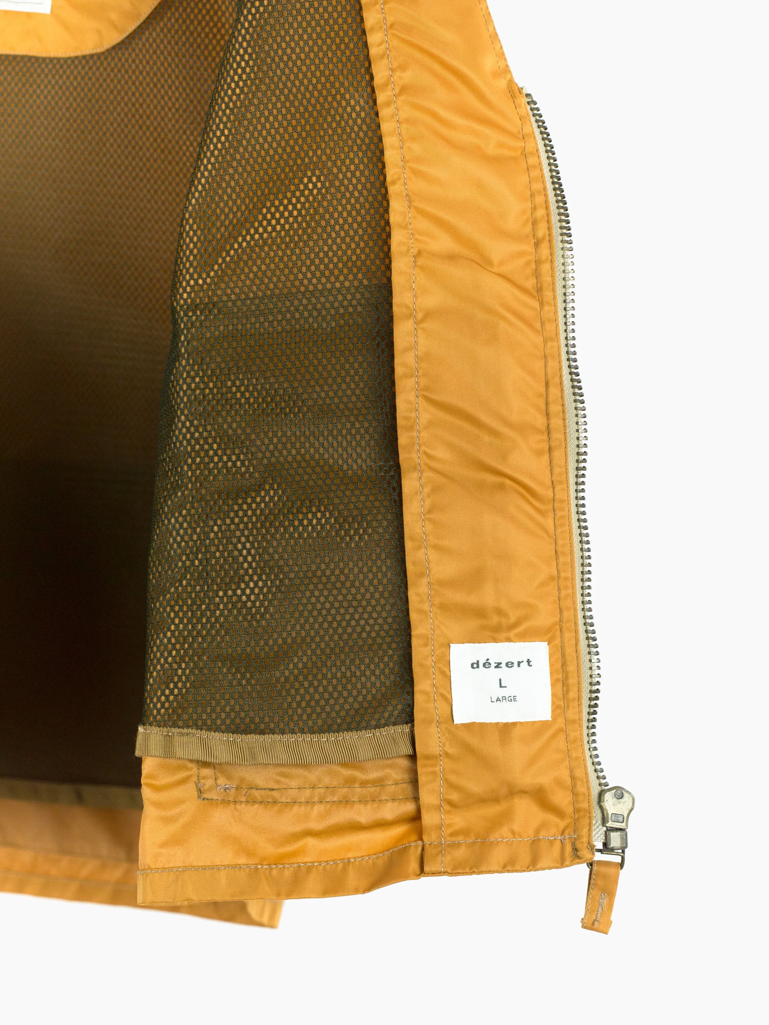 Dézert 90s Mustard Nylon Fishing Vest