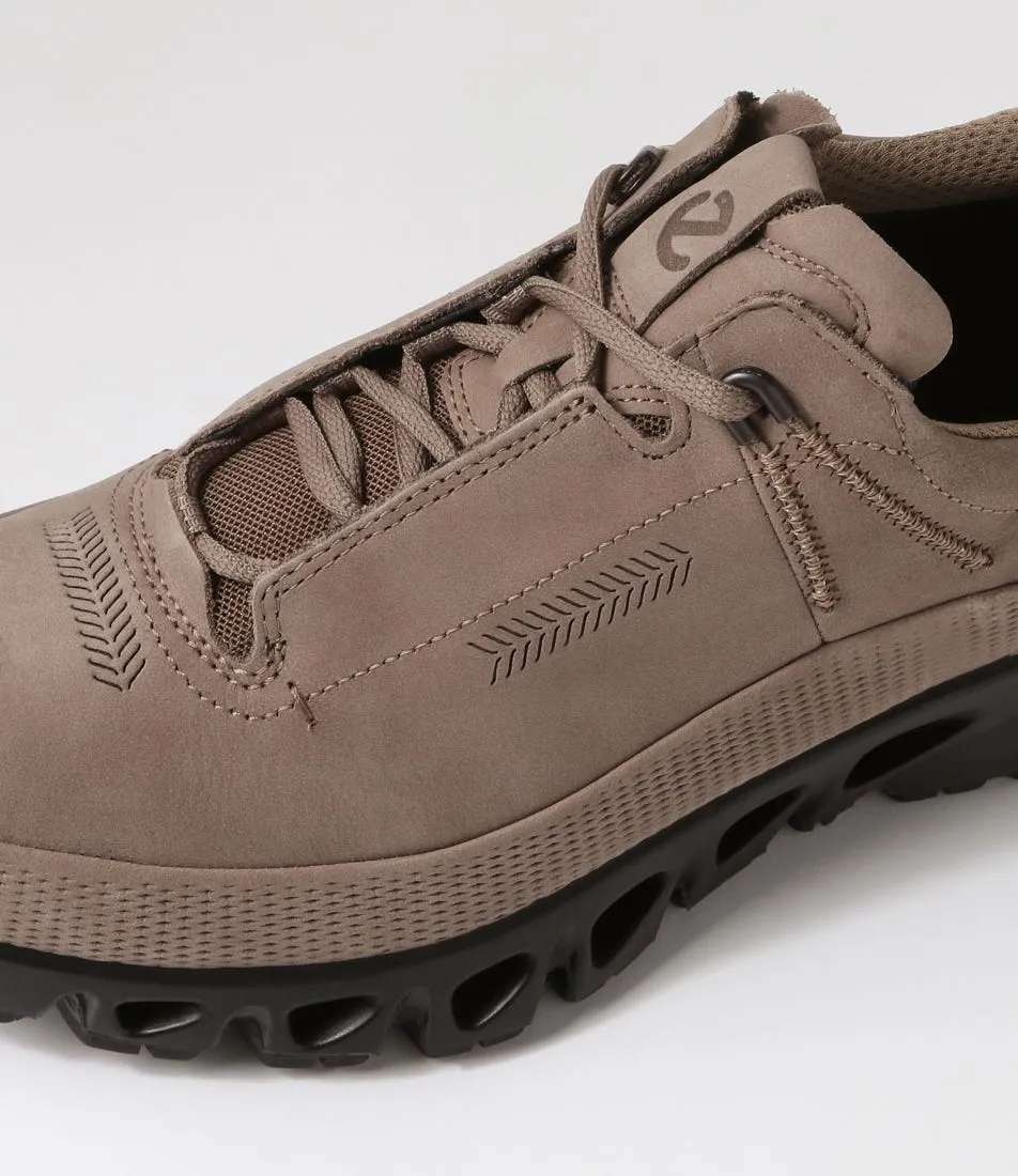 ECCO Multi Taupe Nubuck Sneakers