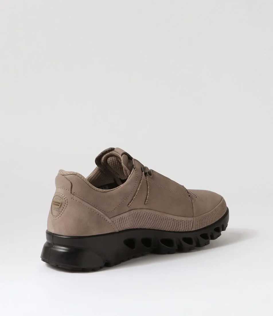 ECCO Multi Taupe Nubuck Sneakers