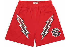 EEshorts - Red with Bolt