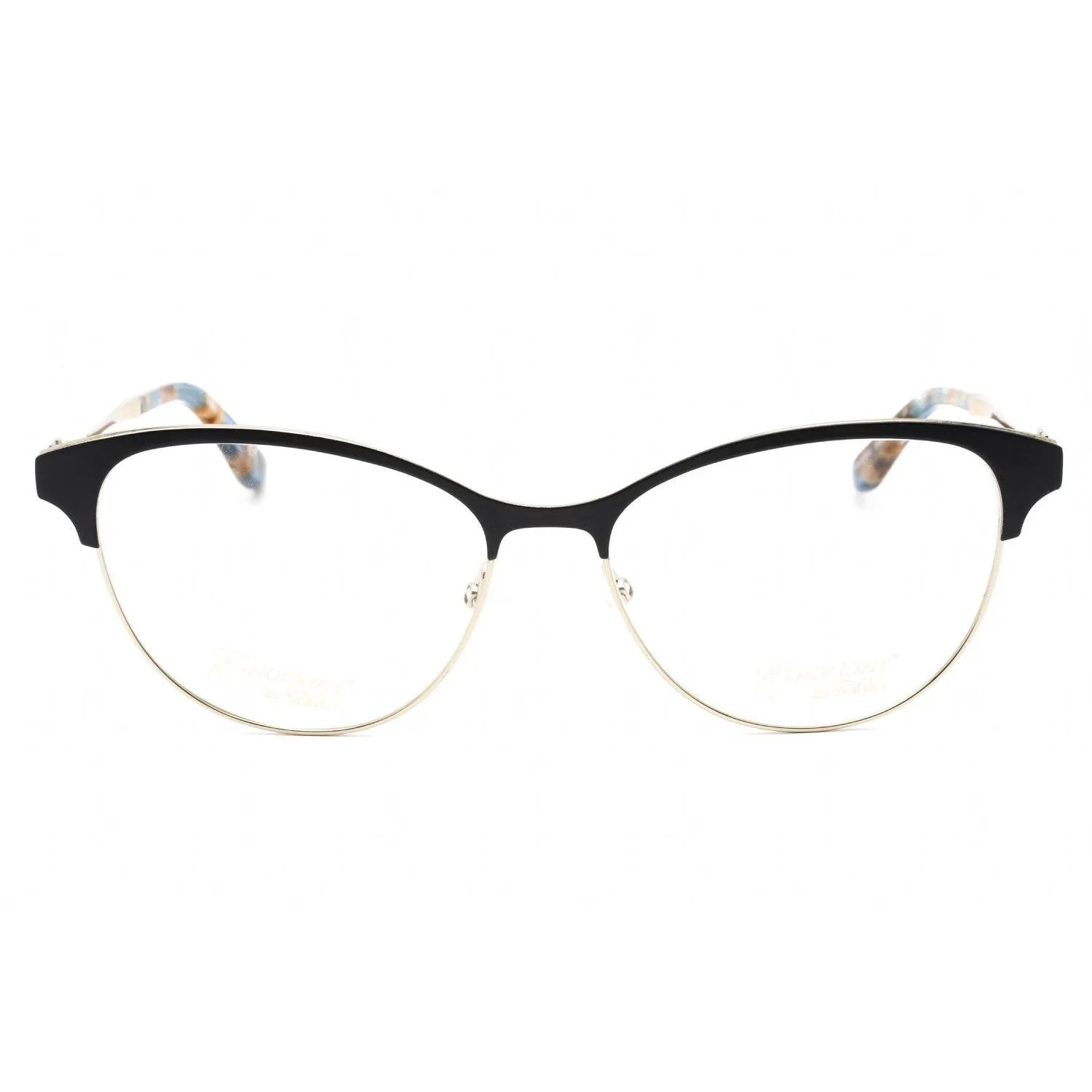 Emozioni EM 4411 Eyeglasses BLUE GOLD/Clear demo lens