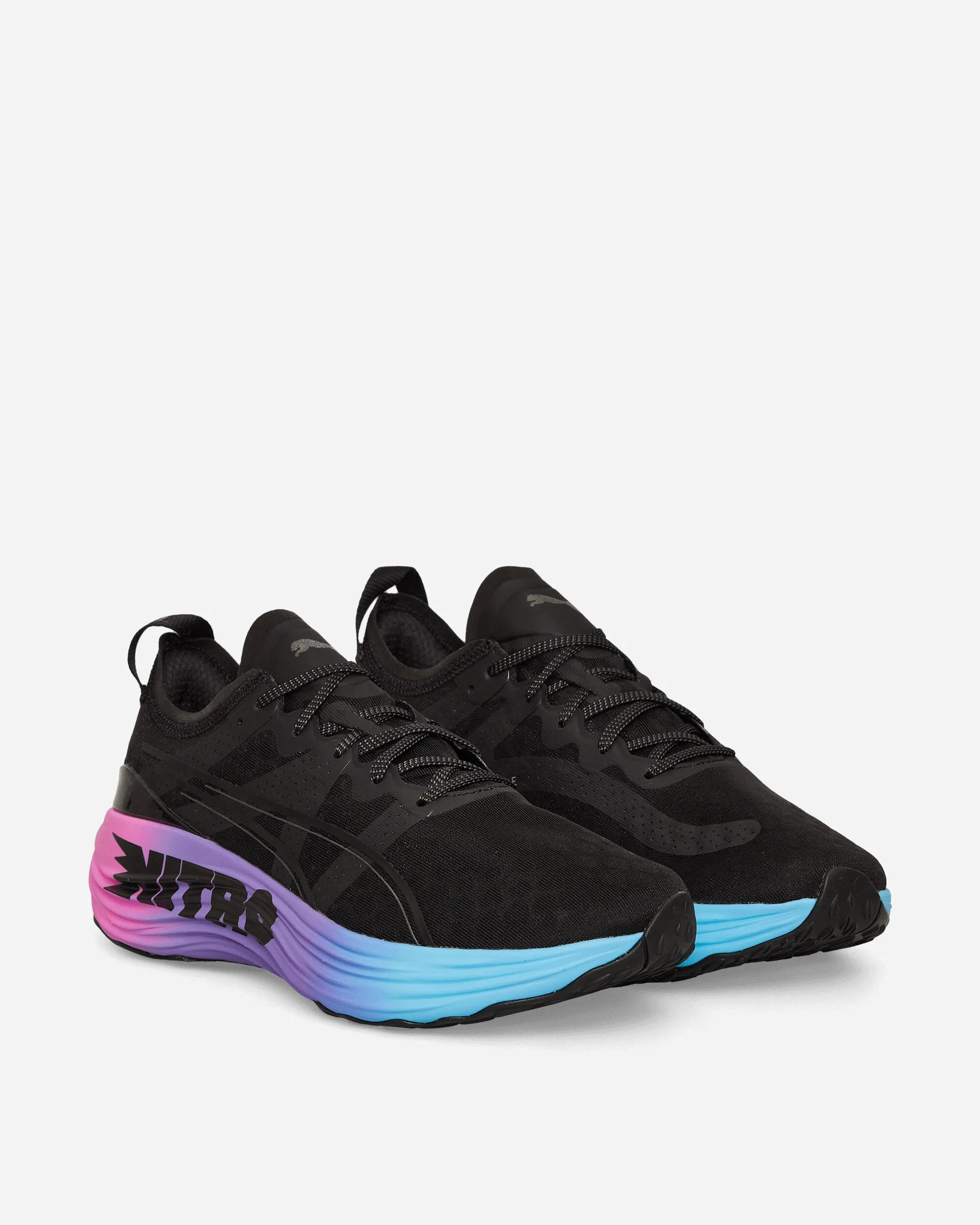 ForeverRUN NITRO Sunset Sneakers Black / Luminous Blue