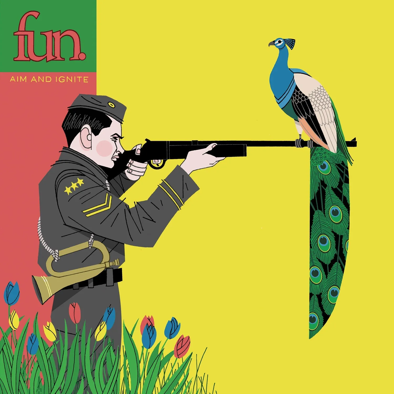 FUN. 'AIM AND IGNITE' 2LP (Blue Jay Vinyl)