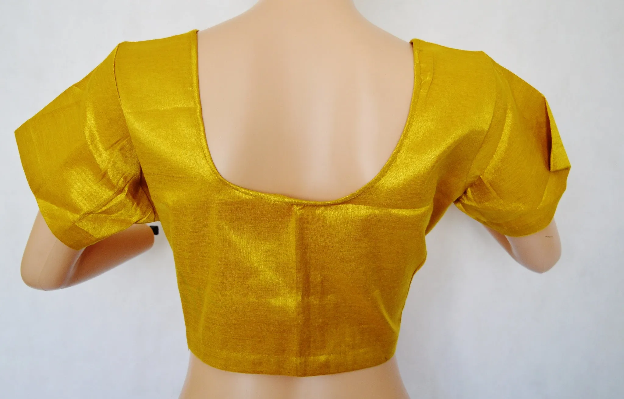 Gold Brocade Blouse Size 42