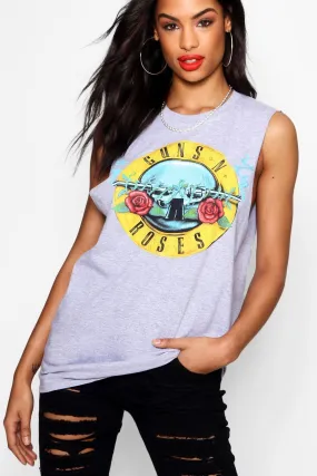 Guns + Roses Vest