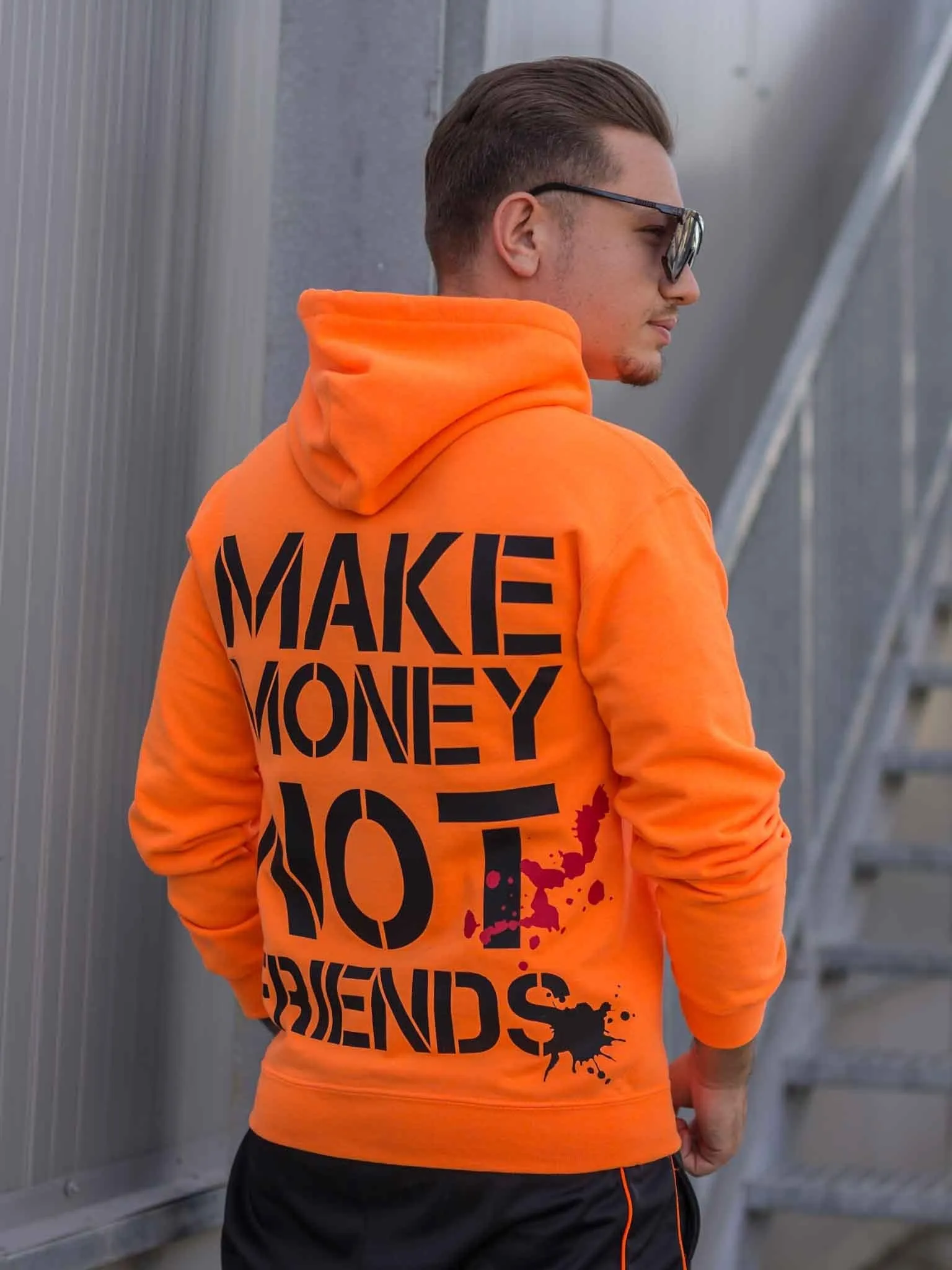 Hanorac Make Money Orange Neon