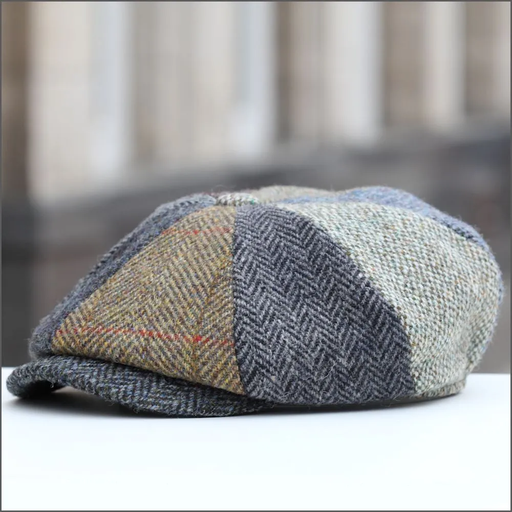 Harris Tweed Lewis Multi 8 Piece Cap+