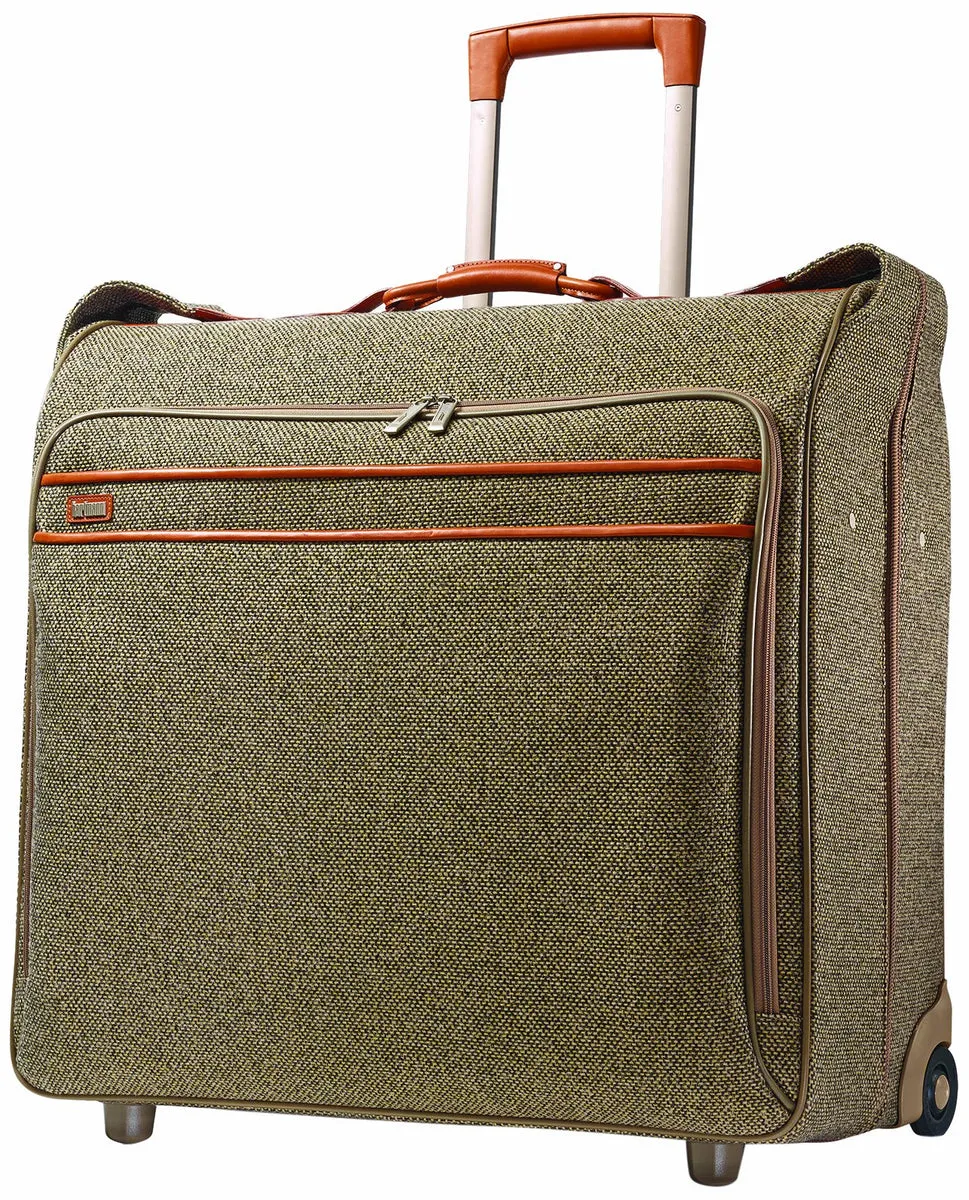 Hartmann Hartmann Luggage Tweed Belting Large Wheeled Garment Bag Walnut Tweed