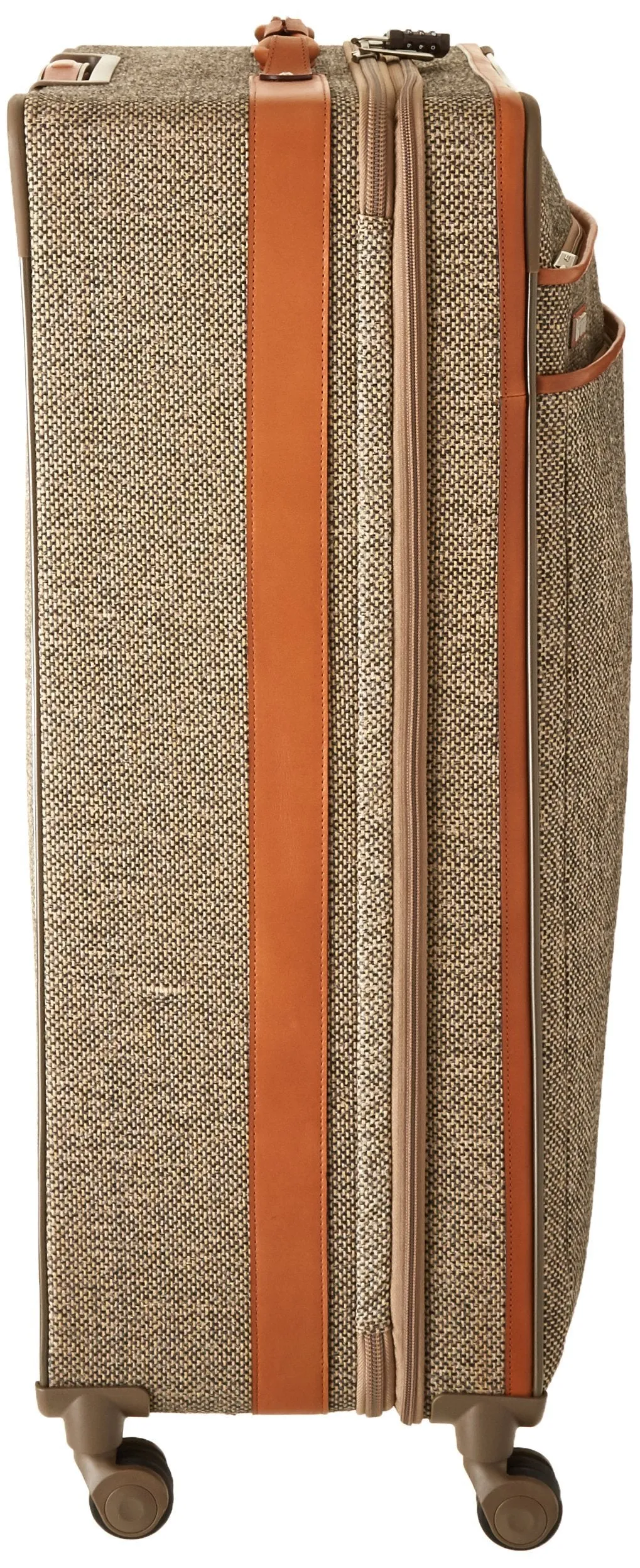 Hartmann Tweed Collection Long Journey Expandable Spinner Natural Tweed One Size