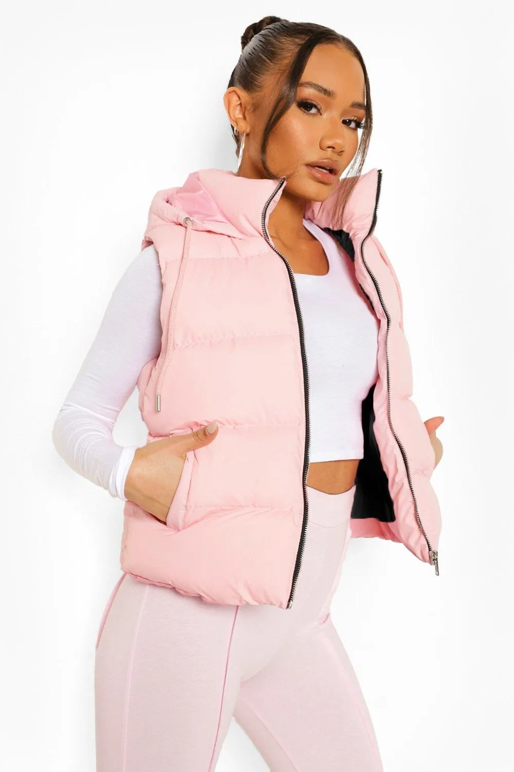 Hooded Padded Vest