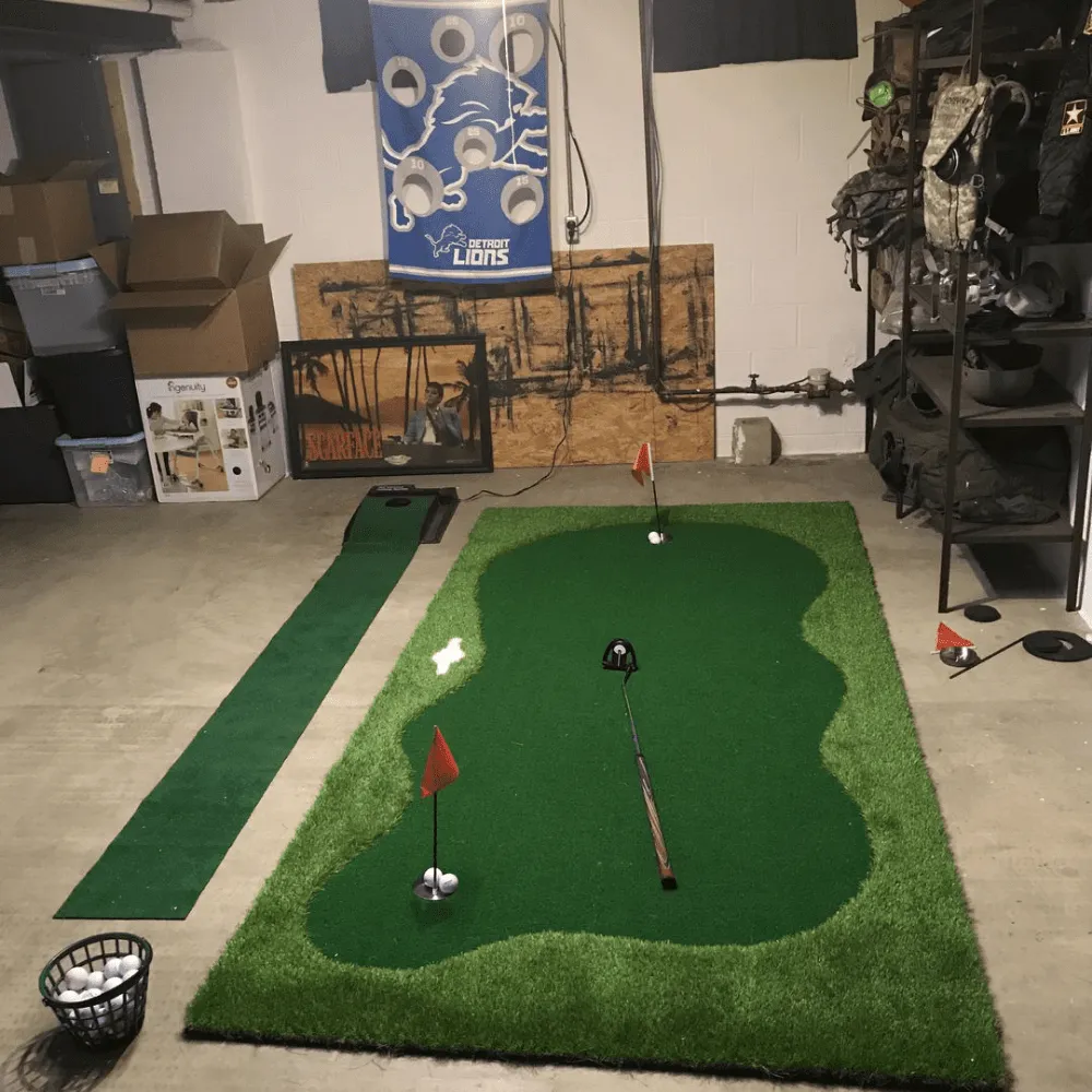 Indoor Home Putting Green - Backyard Putting Greens (3x10 - 4x10 Sale)