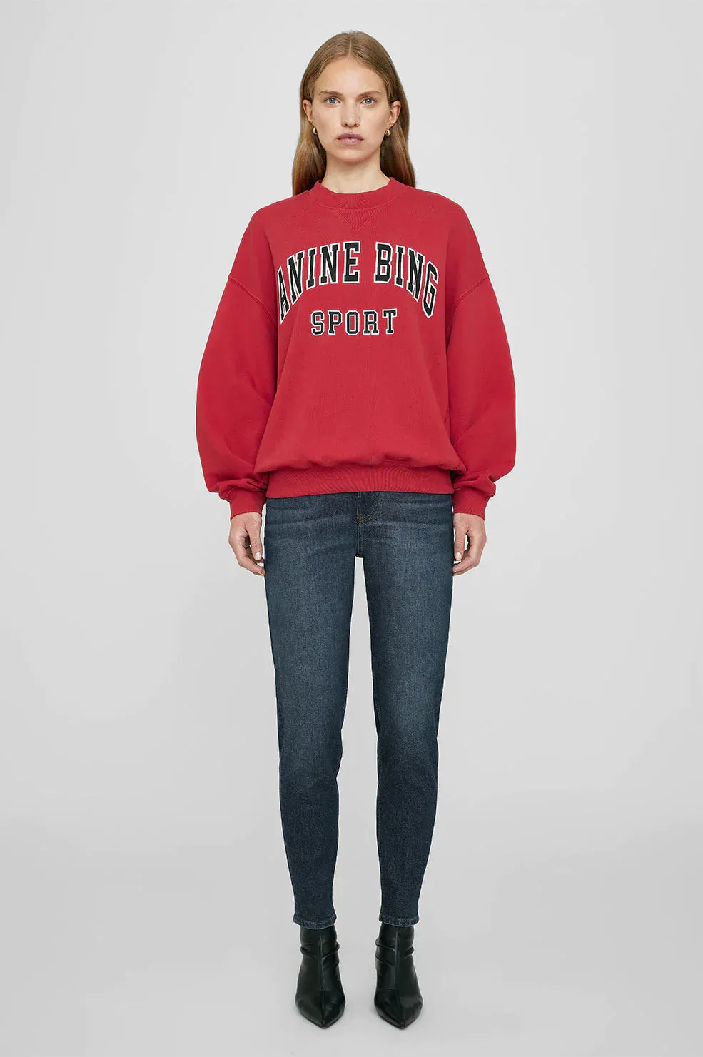 JACI SWEATSHIRT ANINE BING - RED