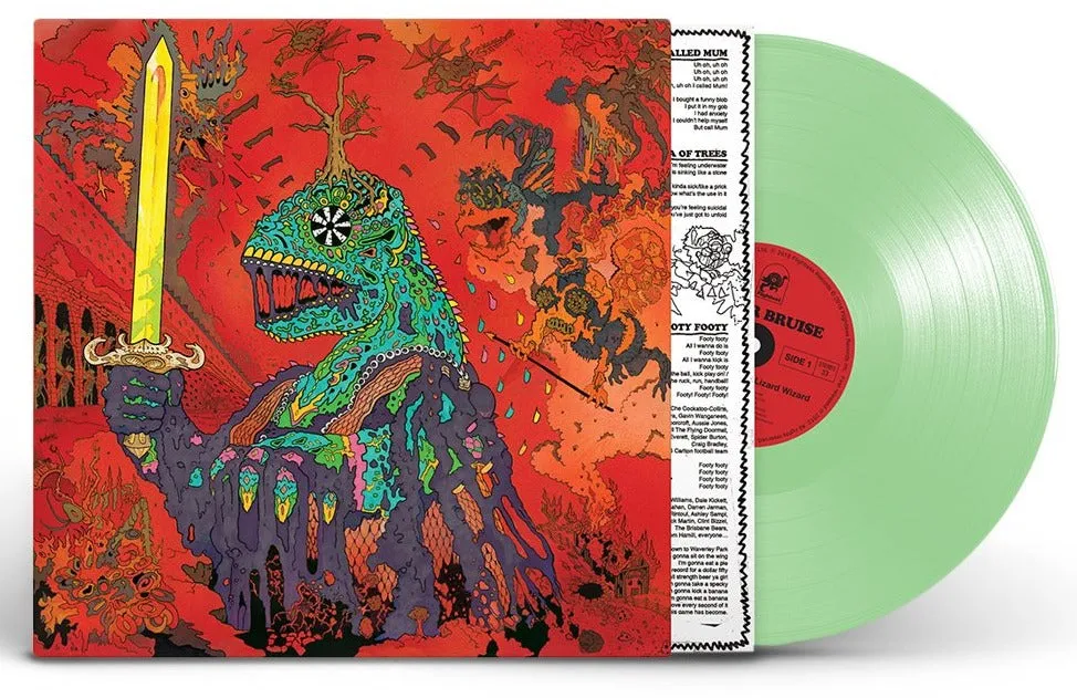 KING GIZZARD AND THE LIZARD WIZARD '12 BAR BRUISE' LP (Doublemint Green Vinyl)