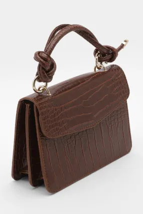 Knot Handle Cross Body Bag