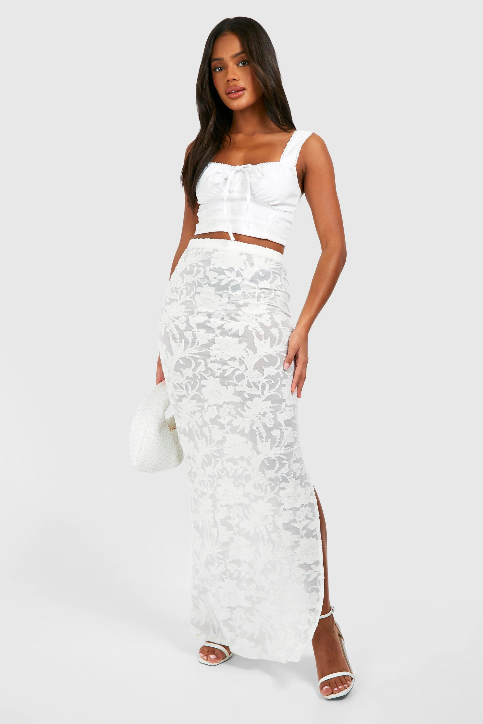 Lace Maxi Skirt