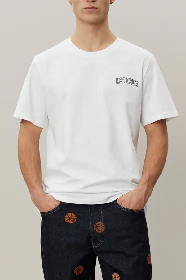 Les Deux Blake Tee - White