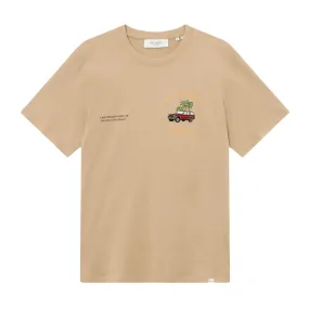 LES DEUX   Car Wash T-Shirt Warm Sand