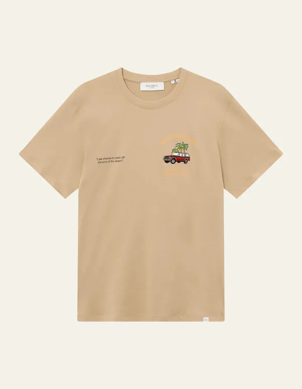 Les Deux Car Wash Tee - Sand