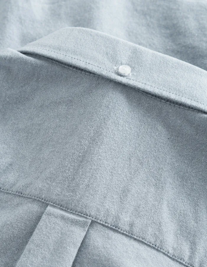 Les Deux Chris Oxford SS Shirt - Ice Blue