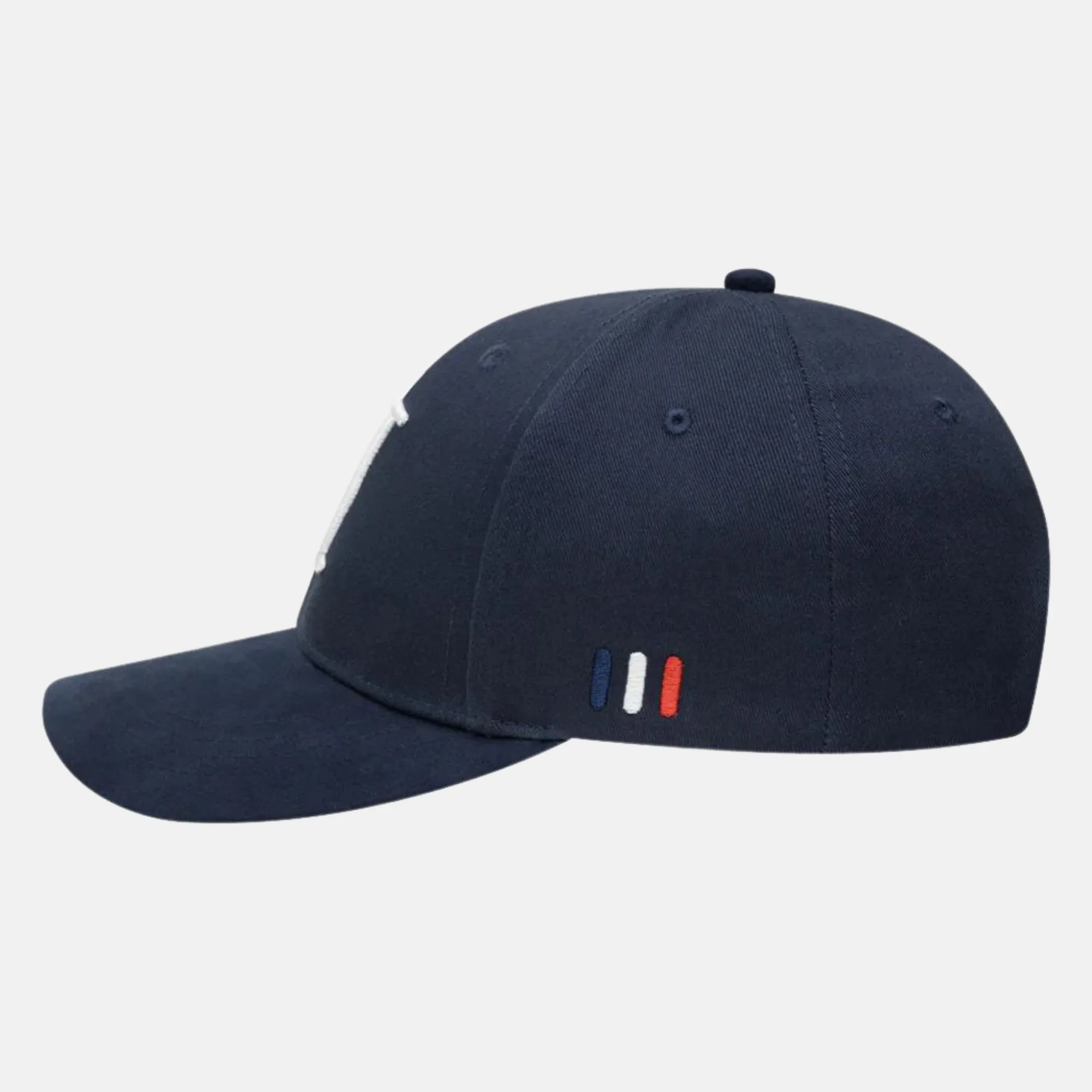 Les Deux Dark Navy Baseball Cap Suede II