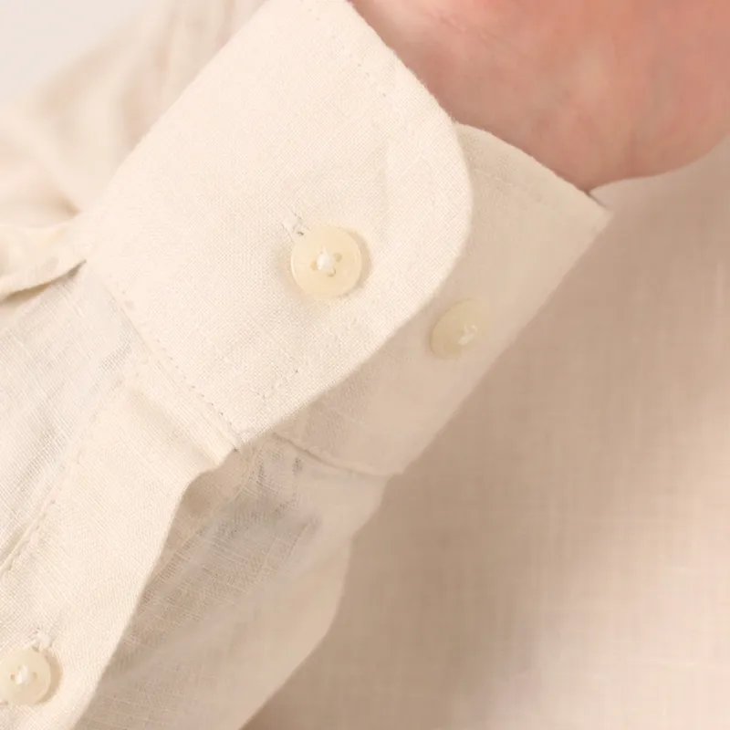 Les Deux Ivory Kristian Linen Shirt