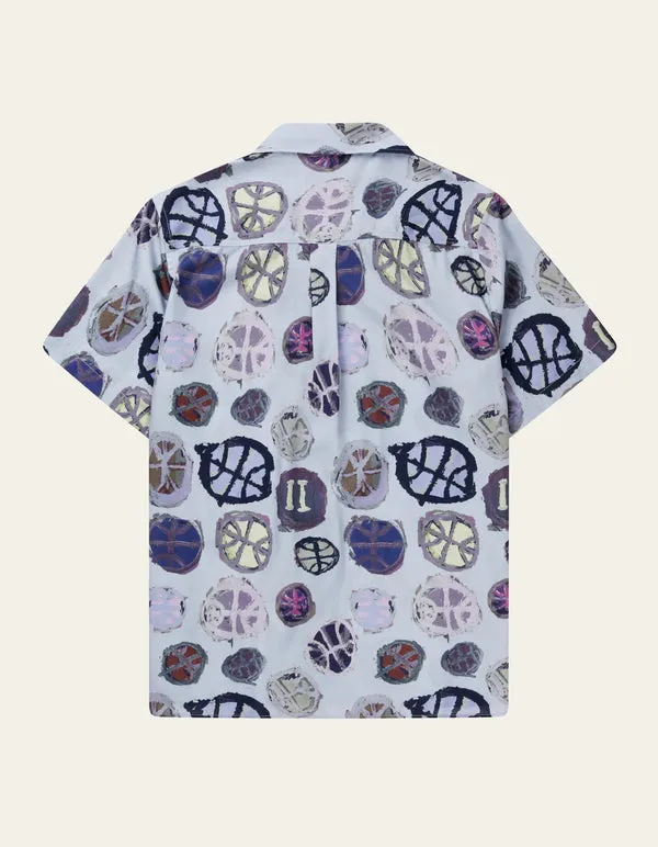 Les Deux Kabangu AOP Tencel SS Shirt - Multi