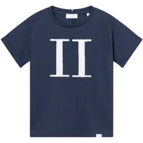 Les Deux Kids Dark Navy/Ivory Encore Bouclé T-Shirt Kids