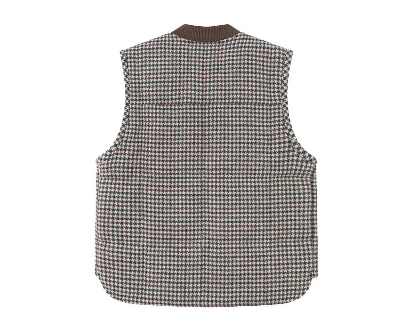 Les Deux Michael Houndstooth Vest