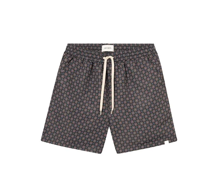 Les Deux Stan AOP Swim Shorts 2.0