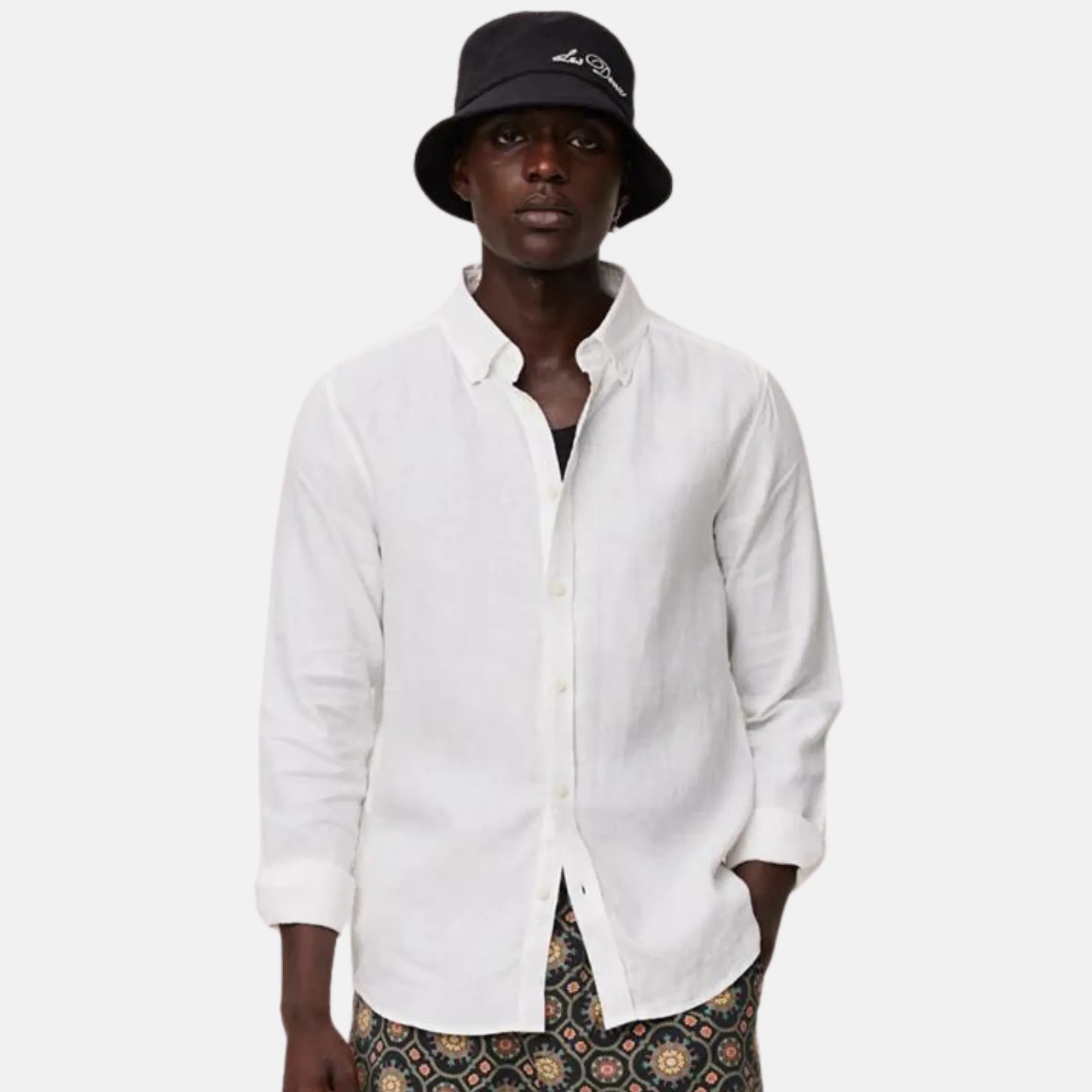 Les Deux White Kristian Lini B.D. Shirt