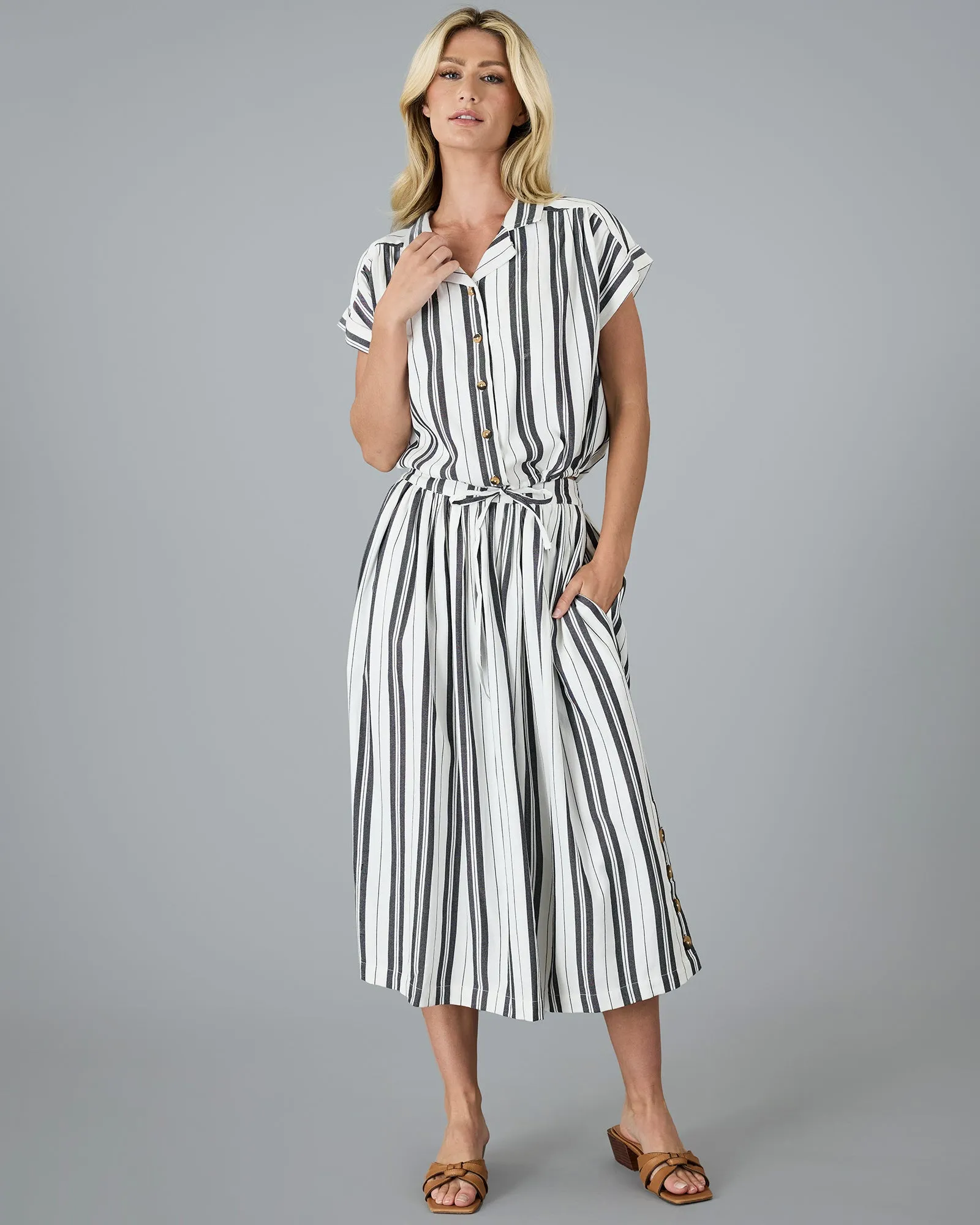 Lucy Stripe Skirt