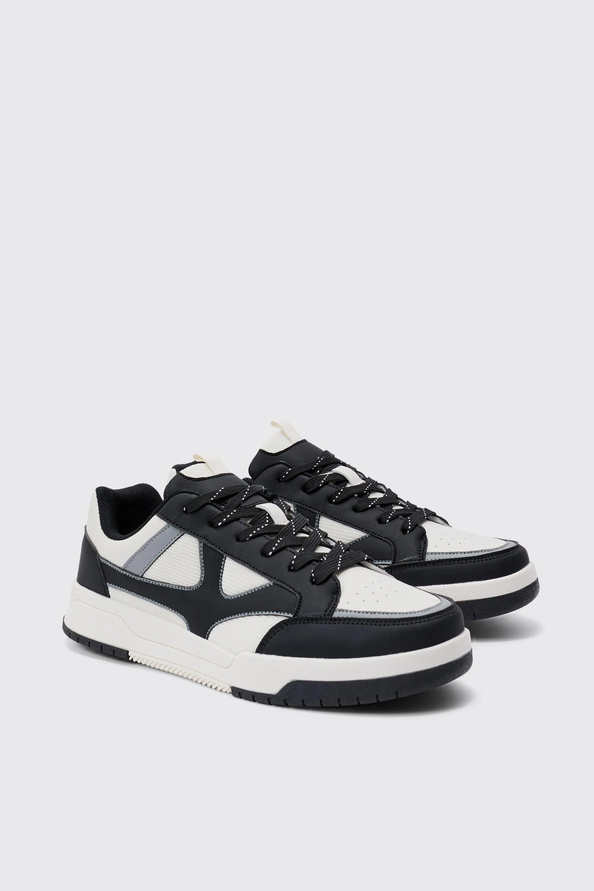 Man Chunky Sneakers In Black