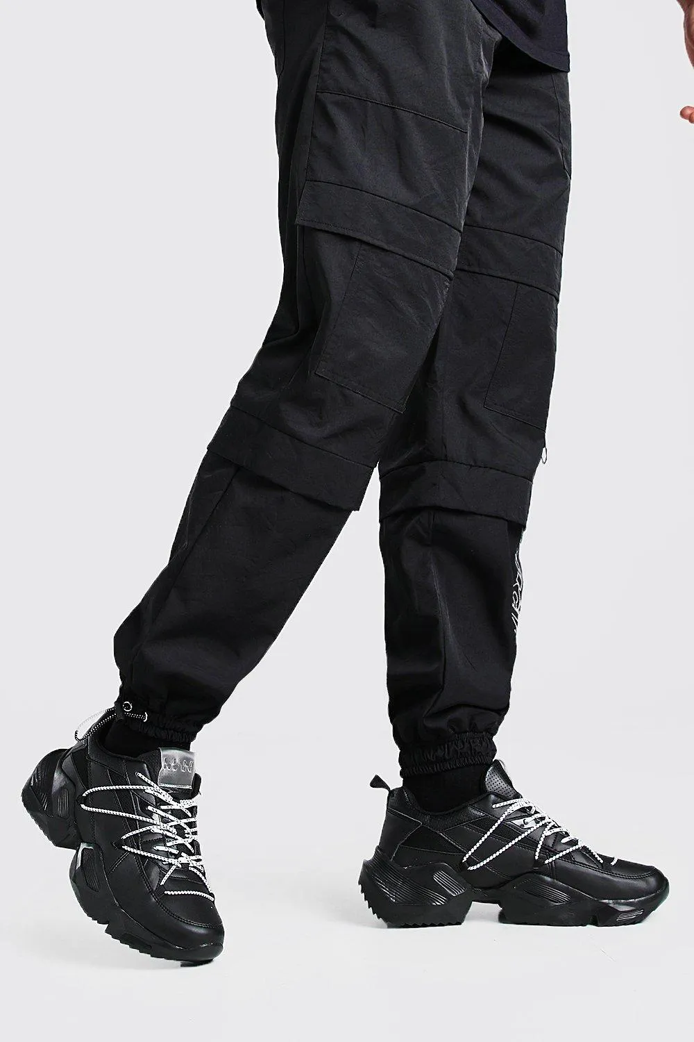 Man Chunky Sneakers With Contrast Bungee Laces