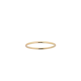 Meadowlark - 1mm Halo Band - 9ct Yellow Gold