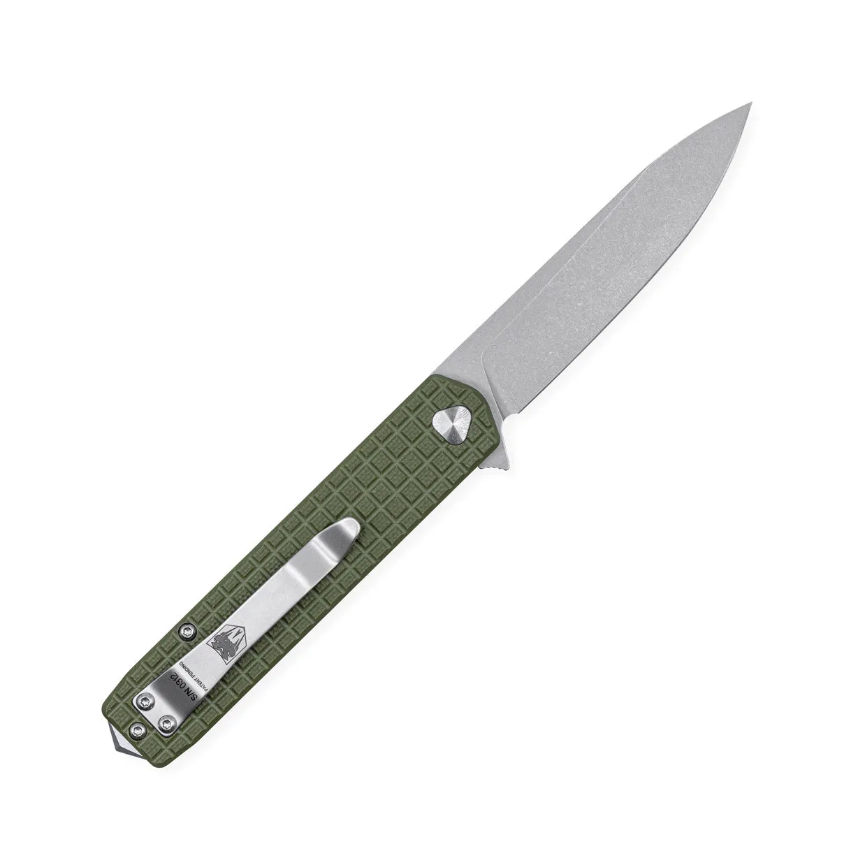 Medium Cayden OD Green Drop Not Serrated