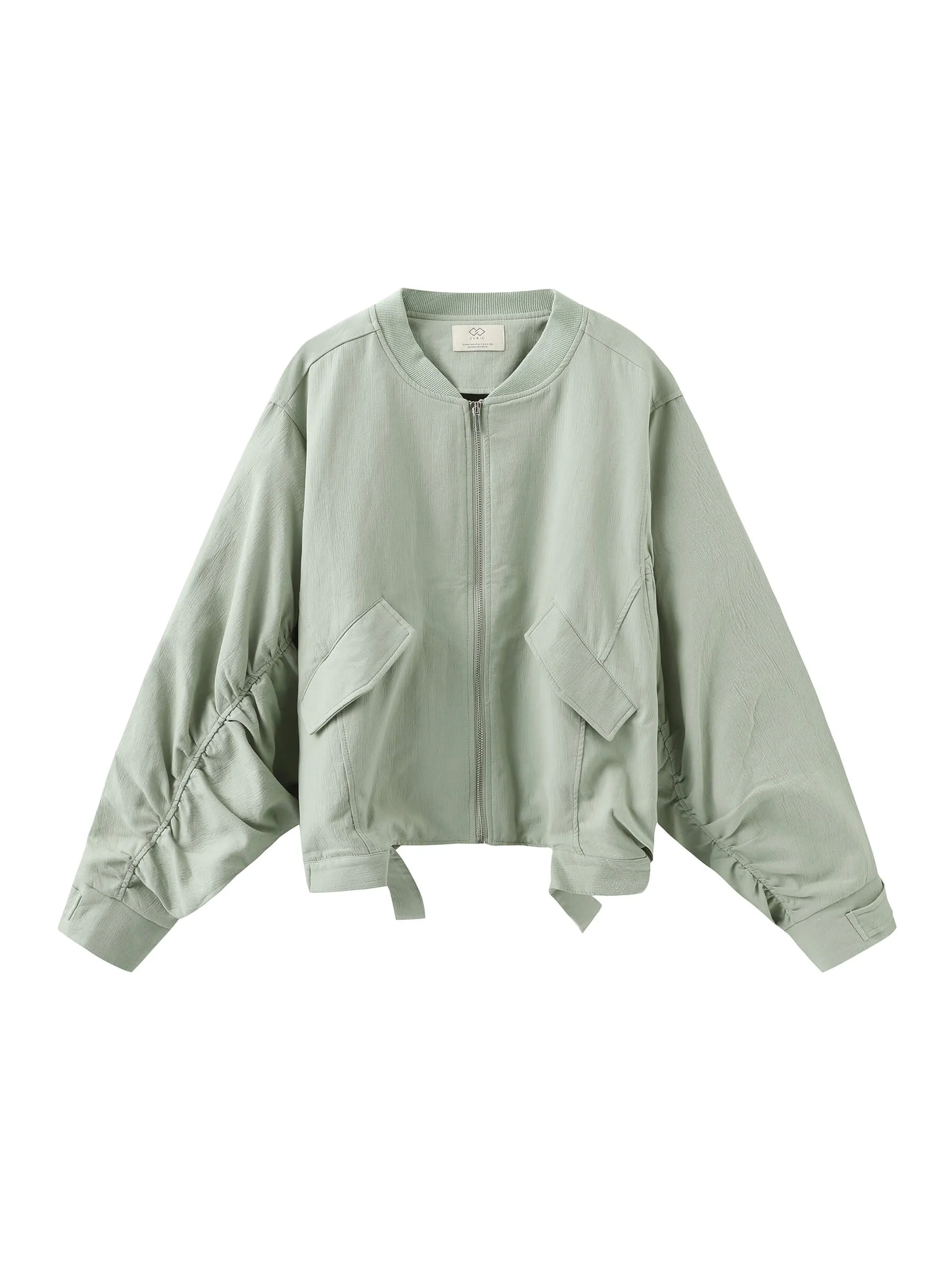 Mint Bomber Jacket