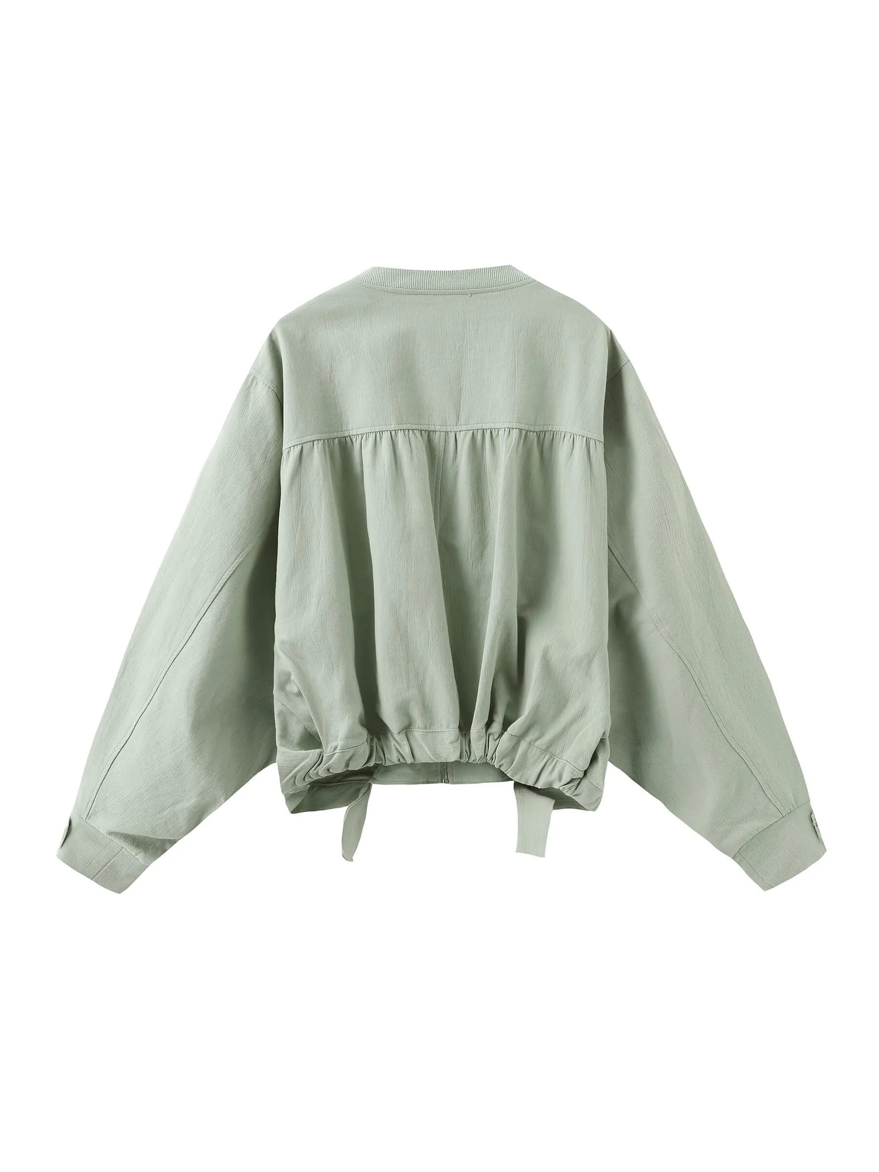 Mint Bomber Jacket