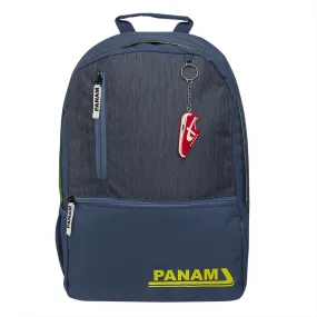 MOCHILA PANAM BASICS DARK GRAY AND GREEN