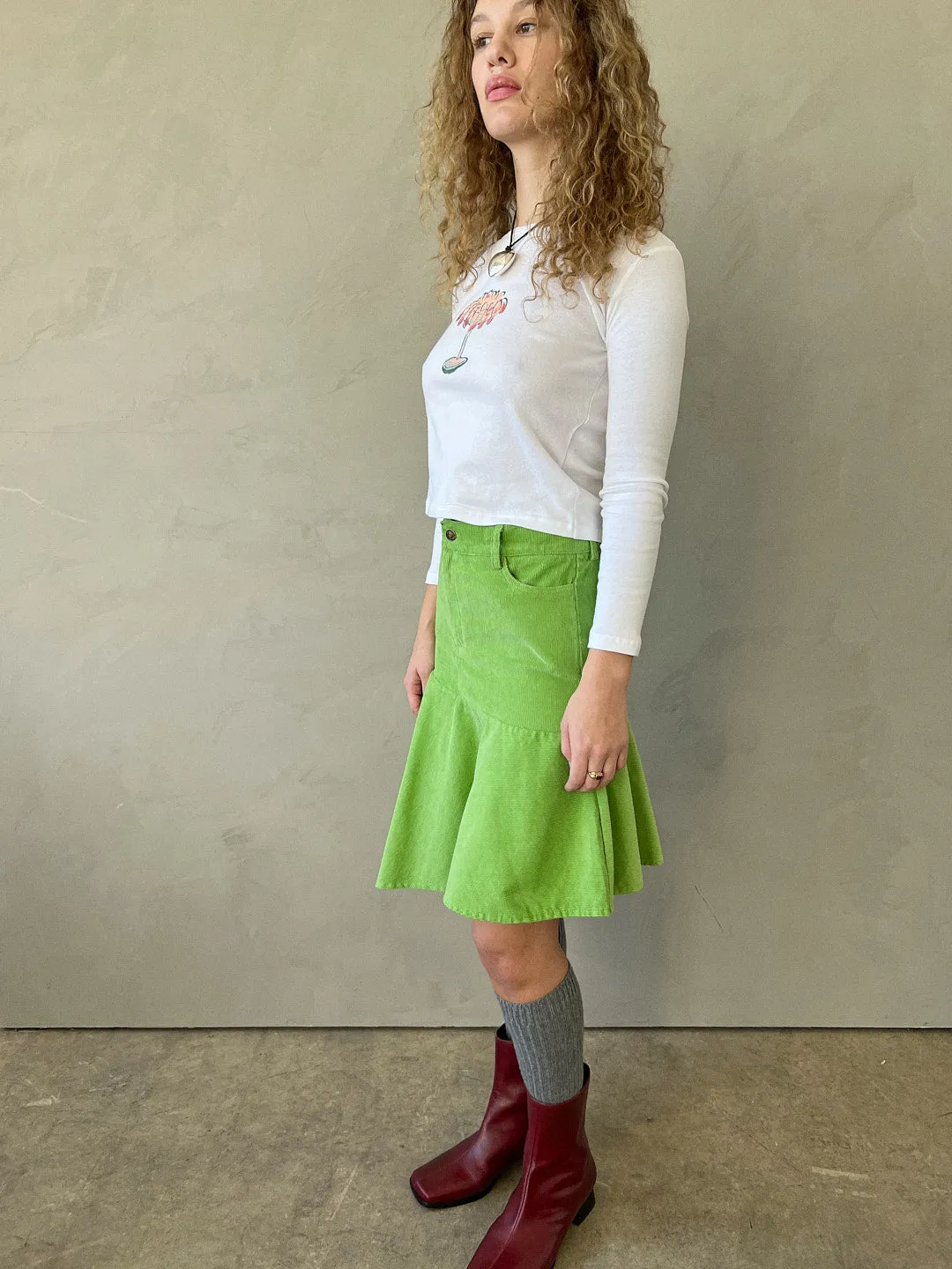 Mulan Skirt - Green