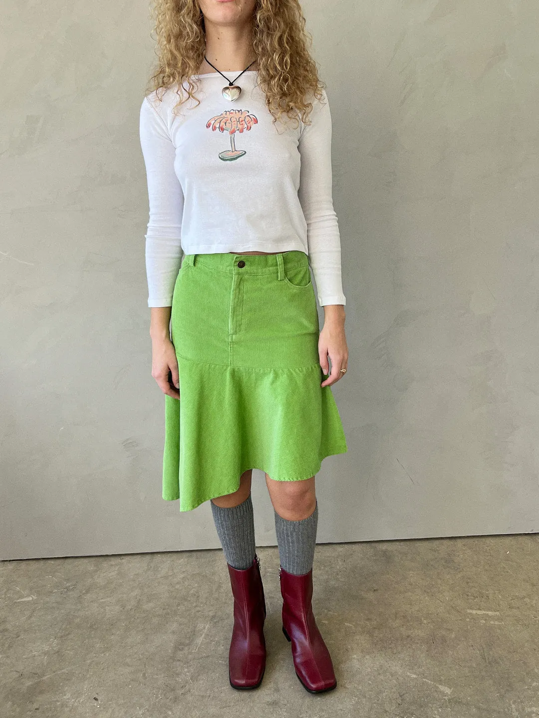 Mulan Skirt - Green