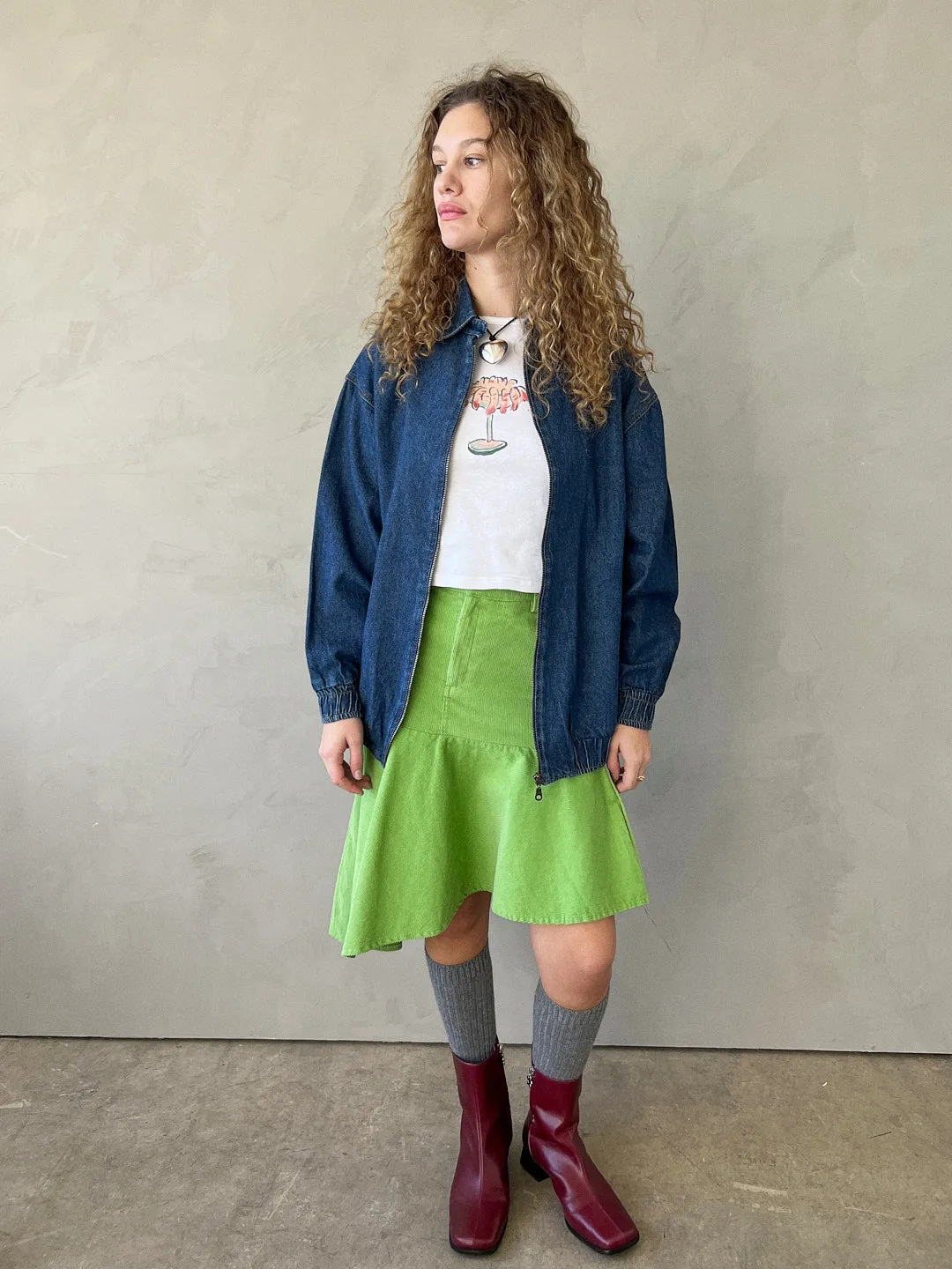 Mulan Skirt - Green