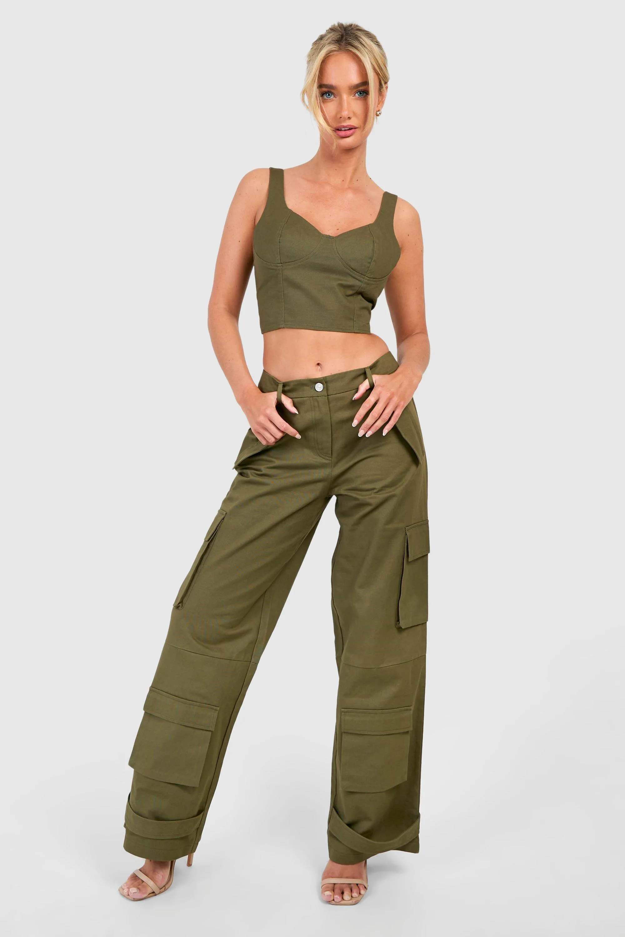 Multi Pocket Cargo Pants