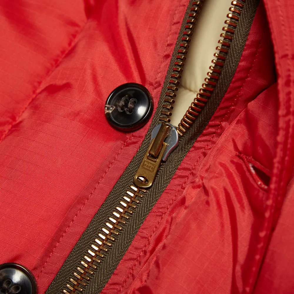 Nigel Cabourn Kara Koram Ripstop JacketVintage Red